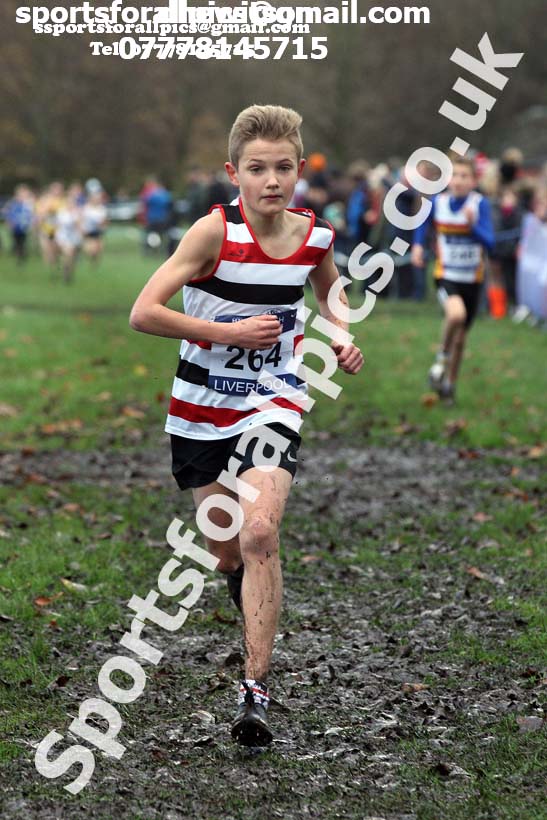 Boys under-13s 2017 British Athletics Liverpool Cross Challenge, Sefton Park, Liverpool. Photo:  David T. Hewitson/Sports for All Pics